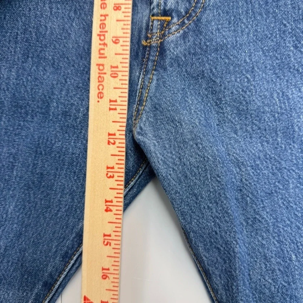 Levis 501 Original Fit Mens Blue Denim Jeans Straight Leg 38x29 Medium Wash